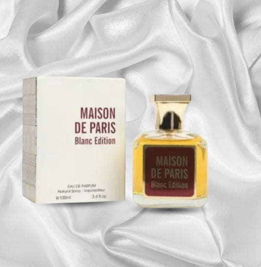 PARFUM MAISON DE PARIS BLANC EDITION UNISEX - FRAGRANCE COUTURE